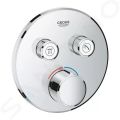 Grohe SmartControl Batria pod omietku, 2 vstupy, chrm