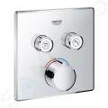 Grohe SmartControl Batria pod omietku, 2 vstupy, chrm