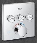 Grohe SmartControl Batria pod omietku, 3 vstupy, chrm