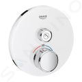 Grohe Grohtherm SmartControl Termostatick sprchov batria pod omietku s 1 ventilom, mesan biela