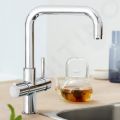 Grohe Red Pkov drezov batria Duo, chrm