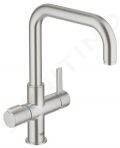 Grohe Red Pkov drezov batria Duo, supersteel