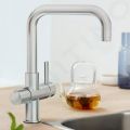 Grohe Red Pkov drezov batria Duo, supersteel