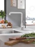 Grohe Essence Drezov batria, supersteel