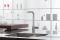 Grohe Essence Pkov drezov batria s vsuvnou spkou, chrm