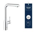 Grohe Essence Drezov� bat�ria s v�suvnou sp��kou, chr�m