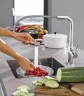 Grohe Essence Drezov batria s vsuvnou spkou, chrm