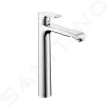 Hansgrohe Metris New Batria na umvadlov misu, s vpustom, chrm