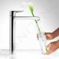 Hansgrohe Metris New Batria na umvadlov misu, s vpustom, chrm