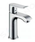 Hansgrohe Metris New Umvadlov batria s vpustom, chrm