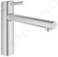 Grohe Concetto Pkov drezov batria, supersteel