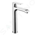 Hansgrohe Metris New Umvadlov batria s vpustom, chrm