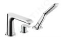 Hansgrohe Metris New Batria na okraj vane, 3-otvorov intalcia, chrm