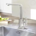 Grohe Eurocube Drezov batria, supersteel