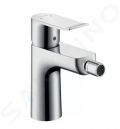 Hansgrohe Metris New Pkov bidetov batria s vpusou, chrm