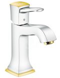 Hansgrohe Metropol Classic Pkov umvadlov batria 110 s pkovou rukovou, chrm/vzhad zlata