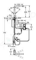 Grohe MintaTouch Elektronick pkov drezov batria, supersteel