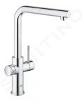 Grohe Blue Home Pkov drezov batria s filtranou funkciou a chladiacim zariadenm, chrm