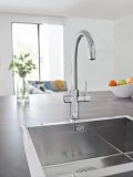 Grohe Blue Home Pkov drezov batria s filtranou funkciou a chladiacim zariadenm, chrm