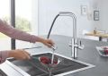 Grohe Blue Home Pkov drezov batria s filtranou funkciou a chladiacim zariadenm, chrm