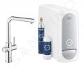 Grohe Blue Home Pkov drezov batria s filtranou funkciou a chladiacim zariadenm, chrm