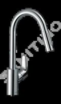 Hansgrohe Focus M41 Pkov drezov batria 240, s vyahovacou spkou, chrm