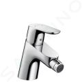 Hansgrohe Focus E2 Bidetov pkov batria s odtokovou spravou Push-Open, chrm