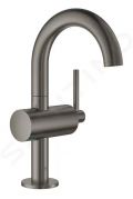 Grohe Atrio Umvadlov batria s vpustom a otonm vtokom, vekos M, kefovan Hard Graphite