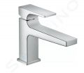 Hansgrohe Metropol Pkov umvadlov batria 100 s odtokovou spravou Push-Open, chrm