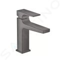 Hansgrohe Metropol Umvadlov batria s vpustom Push-Open, kefovan ierny chrm