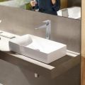 Hansgrohe Metropol Batria na umvadlov misu, s vpustom Push-Open, chrm