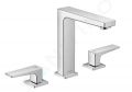 Hansgrohe Metropol Umvadlov batria s vpustom Push-Open, 3-otvorov intalcia, chrm