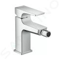 Hansgrohe Metropol Pkov bidetov batria s odtokovou spravou Push-Open, chrm