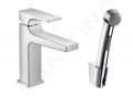 Hansgrohe Metropol Pkov umvadlov batria s runou sprchou Bidette, chrm