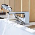 Hansgrohe Metropol Batria na okraj vane, 3-otvorov intalcia, chrm