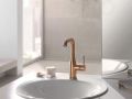 Grohe Essence Umvadlov batria s vpustom, kefovan Warm Sunset