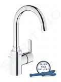 Grohe Feel Umvadlov batria s vpustom, chrm