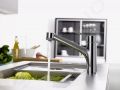 Hansgrohe Talis M52 Drezov batria s vsuvnou spkou, chrm