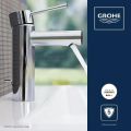 Grohe Essence P�kov� um�vadlov� bat�ria S, chr�m