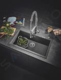 Grohe K7 Drezov batria s flexibilnm ramenom, supersteel