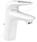 Grohe Eurostyle Pkov umvadlov batria S, mesan biela/chrm