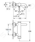 Grohe Essence Vaov batria, Warm Sunset