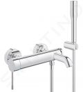 Grohe Essence Vaov batria s prsluenstvom, chrm