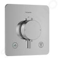 Hansgrohe Ecostat Comfort Q Termostatick batria pod omietku, na 2 spotrebie, chrm