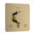 Hansgrohe Ecostat Comfort Q Termostatick batria pod omietku, na 2 spotrebie, leten vzhad zlata
