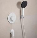 Hansgrohe Ecostat Comfort S Sprchov batria pod omietku, s termostatom, matn biela