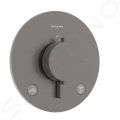 Hansgrohe Ecostat Comfort S Termostatick batria pod omietku, na 2 spotrebie, kefovan ierny chrm