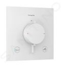 Hansgrohe Ecostat Comfort E Termostatick batria pod omietku, na 2 spotrebie, matn biela