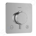 Hansgrohe Ecostat Comfort Q Termostatick batria pod omietku, na 2 spotrebie, chrm