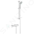 Grohe Grohtherm 2000 Termostatick sprchov batria, sprchov sprava 60 cm, chrm